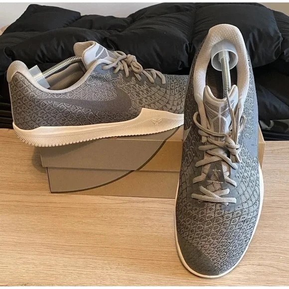 🔥Nike Kobe Mamba Instinct Pure Platinum Gray Athletic Sneakers -Men Size 13 - Picture 3 of 12
